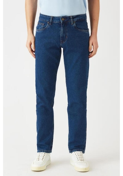 Bisse Erkek 5 Cep Jean Pantolon LACİ PNJ22K22205_D39 Lacivert