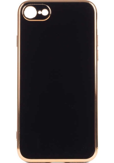 Teknomoda Apple Uyumlu iPhone Se 2022 Kılıf Kenarları Gold Kamera Korumalı Renkli Pastel Silikon