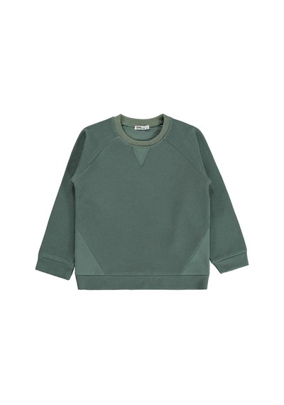 Civil Boys Parçalı 6-9 Yaş Sweatshirt - Haki
