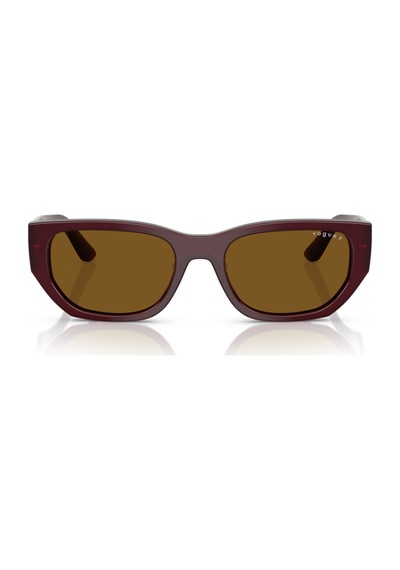 Vogue 0vo5586s 328483 - Komple Bordo Kadın Güneş Gözlüğü Bordo