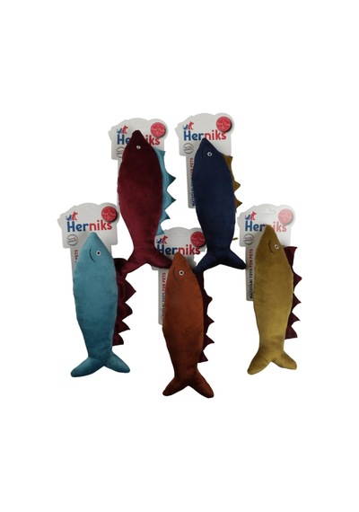 Herniks Sesli Kumaş Peluş Köpek Oyuncağı Spino 27 CM