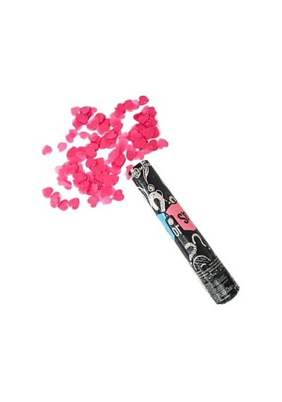 Pembe Cinsiyet Belirleme Konfeti 30 Cm