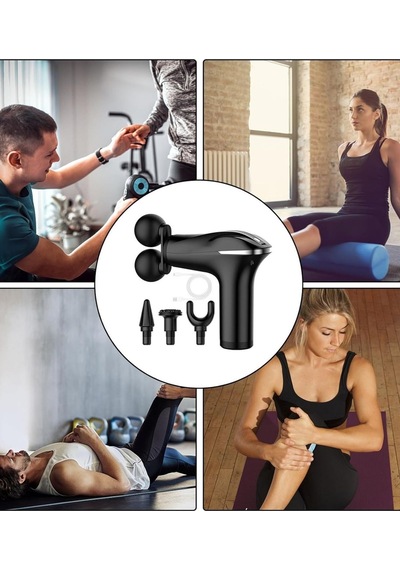 Wearfitpro Şarjlı Darbeli Masaj Tabancası Vücut Masaj Aleti