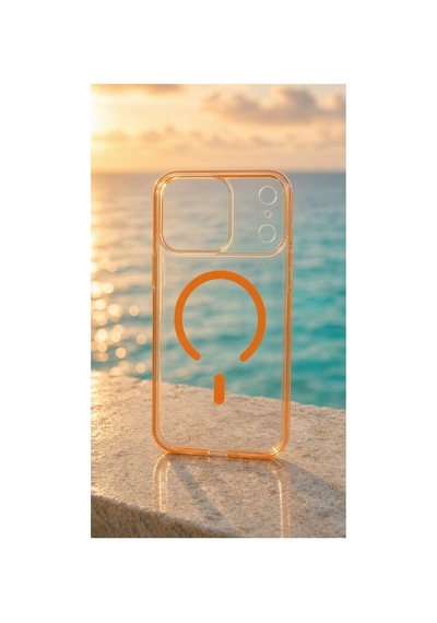 Apple Uyumlu iPhone 17-18 Pro Güçlendirilmiş Magsafe Şarj Özellikli Sararmaz Kristal Sert Kapak Kılıf Ve Kırılmaz Ekran Koruyucu Turuncu Turuncu Apple Uyumlu iPhone 17-18 Pro Güçlendirilmiş Magsafe Şarj Özellikli Sararmaz Kristal Sert Kapak Kılıf Ve Kırılmaz Ekran Koruyucu Turuncu Turuncu