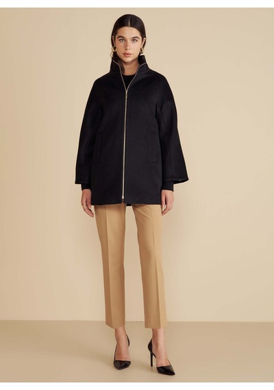 Brooks Brothers Siyah Kadın Standart Kaban