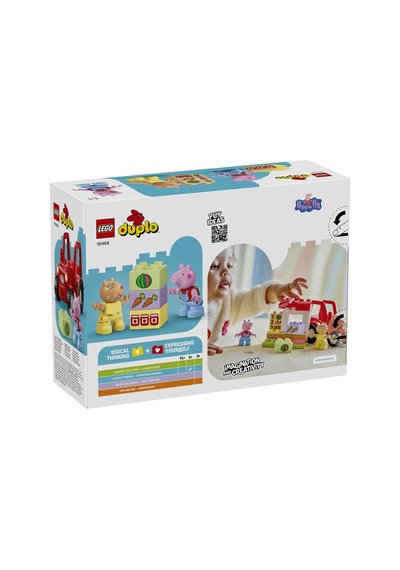 Lego Duplo 10468 Tractor And Market