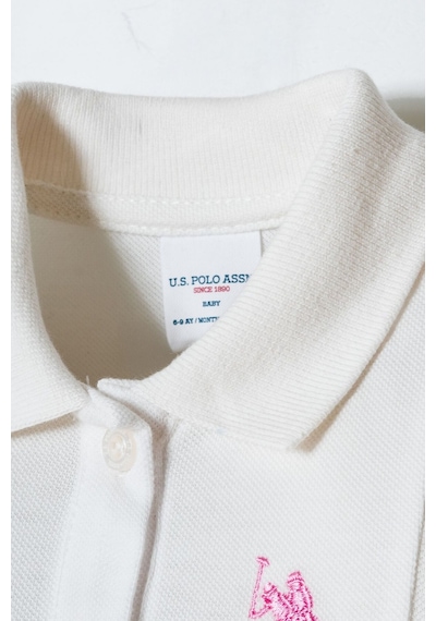 U.s. Polo Assn. Kız Bebek Beyaz Elbise Beyaz
