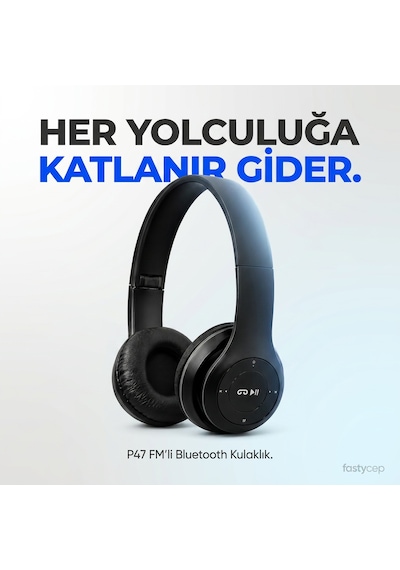 P47 Fm'li Bluetooth Kulaklık