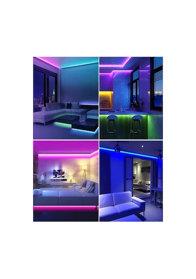 Led Lambader Oda Aydınlatma Sistemi Full Rgb Çok Özellik Full Renk Led Rbg Lambader Diğer