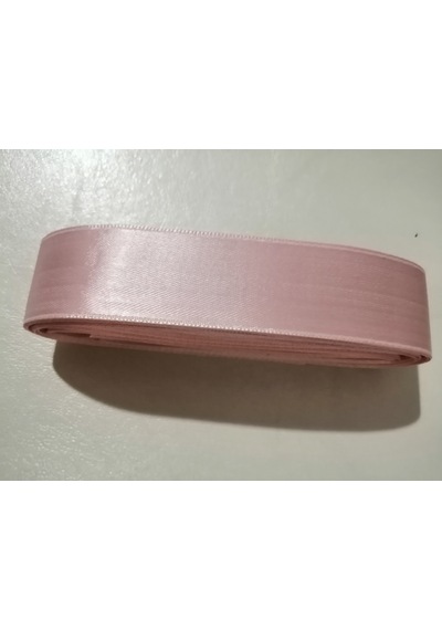 Abarta Saten Kurdele %100 Polyester-30mm 3cm -pudra -5.77metre 3 CM