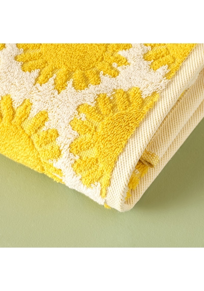 Bella Maison %100 Pamuk Sunny Yüz Havlusu Sarı 50 x 70 CM Sarı