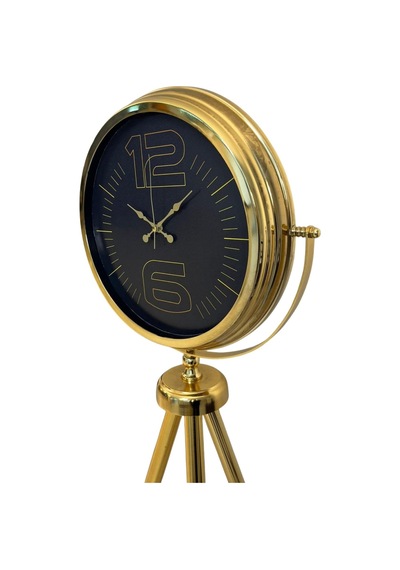 Büro Ev Ofis Hediyesi İçin Golden Majestic Tripod Ayaklı Saati Diğer