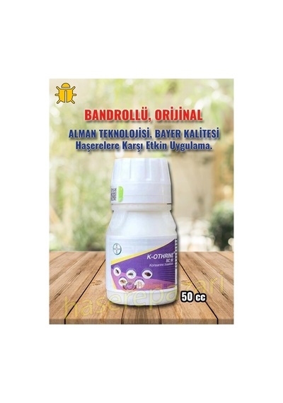 K-othrine Sc50 50cc Konsantre Genel Haşere İlacı
