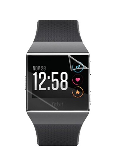 Fitbit Lonic Ön Darbe Emici Ekran Koruyucu Nano Cam (4 Adet)