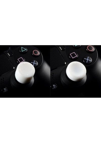 Ps4-ps5 Uyumlu 8in1 Analog Koruyucu Ve Yükseltici Pad Beyaz