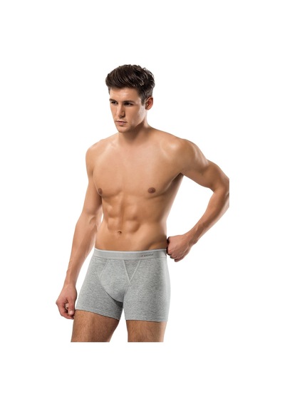Erdem Gri Pamuk Air Slim Boxer 1428 Gri