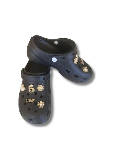 Lovıta Crocs Model Terlik 36-40 Siyah Siyah