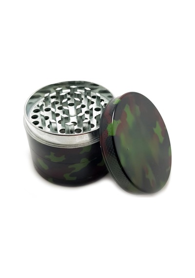 Kamuflaj 52 Mm. Tütün Baharat Herbal Öğütücüsü Parçalayıcı Pz34