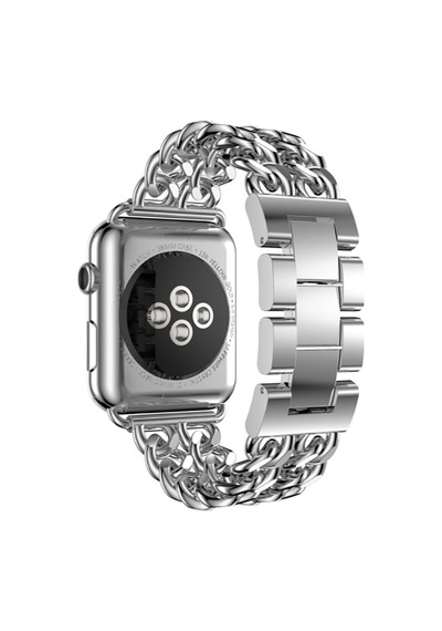 Apple Uyumlu  Watch Ultra 49 MM Kordon Cowboy Metal Kordon