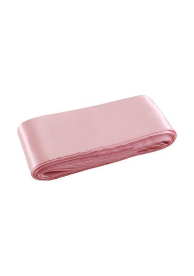 Pembe Saten Kurdela 6 Cm. X 10 Metre