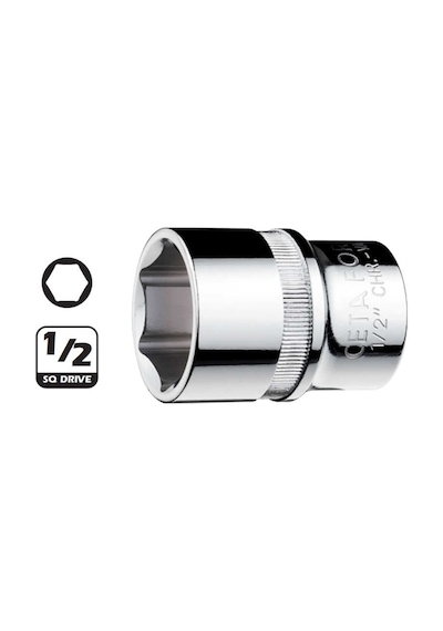 Ceta Form C22-H22 22 Mm 12” 6 Köşe Lokma Anahtar