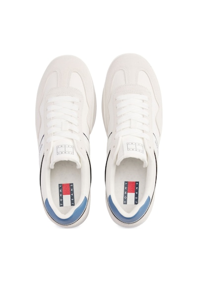 Tommy Hilfiger The Greenwıch Leather Beyaz Erkek Sneaker Beyaz-a Mavı