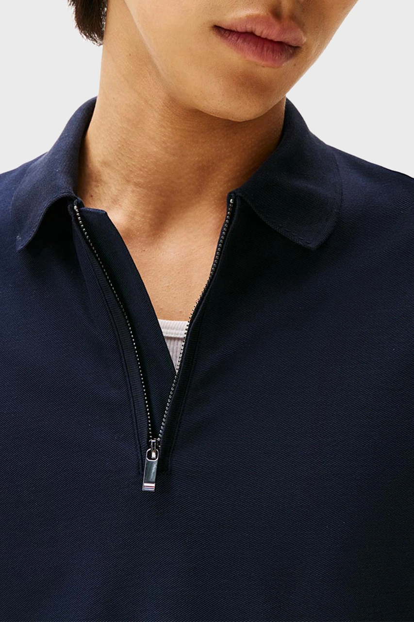 Tommy Hilfiger Erkek Polo Yaka Sweat Mw0mw44244 Dw5 Lacivert Lacivert