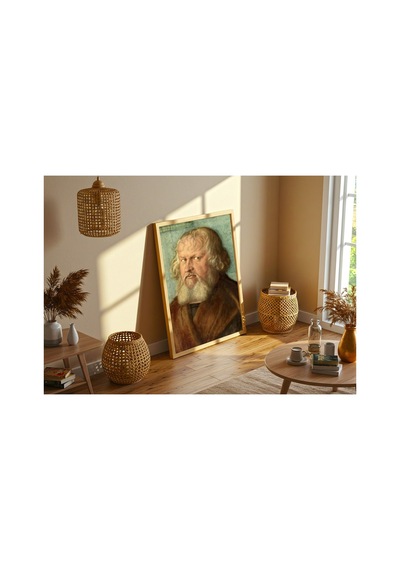 Rönesans Dürer Hieronymus Holzschuher Portresi Çerçevesiz Poster 21x30 Cm A4 Tablo Rönesans