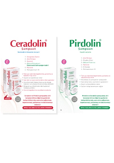Dermadolin Ceradolin + Pirdolin Şampuan 2 x 300 ML