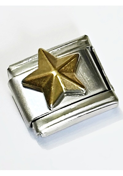 Nomination Çelik Bileklik Uzatma Ek Charm 1 Adet 9mm Scb26c Sarı