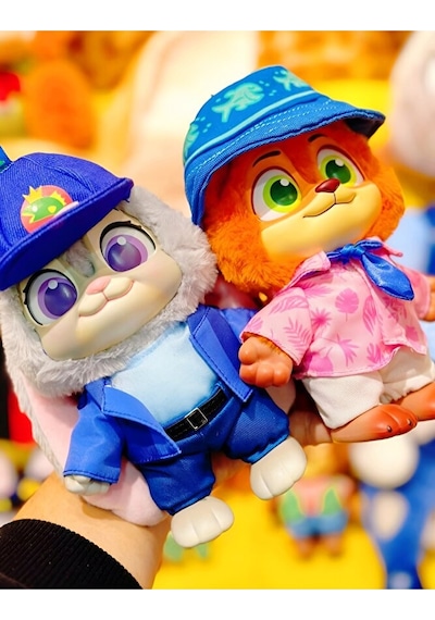 Zootopia 2 Figür Peluş Serisi - Nick Wilde, Judy Hopps Koleksiyon