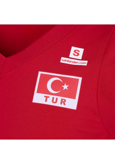 Adidas Türkiye Voleybol Milli Takımı Çocuk Kırmızı Voleybol Forması Kn1104