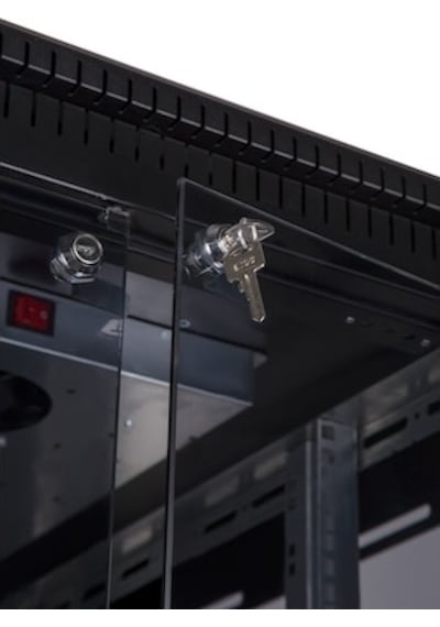 TRK 47U 800X1000 19" Inc Termostatlı 2 Fanlı Rack Kabin Teknoline