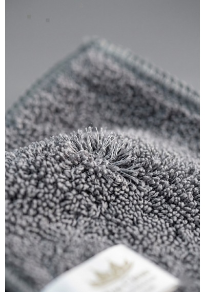 3'lü Mikrofiber Temizlik Bezi 40x40 Cm Genel Amaçlı Toz Ve Leke Çözen Cam Mutfak Banyo Bez Gri