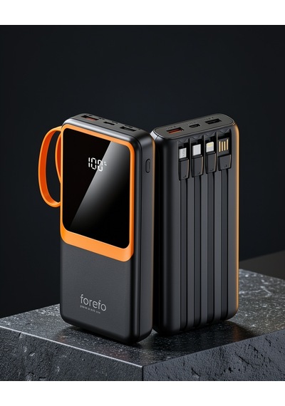 20000 Mah Çoklu Çıkışlı Dijital Ekranlı Powerbank 20binpowerfrf-5 Çok Renkli