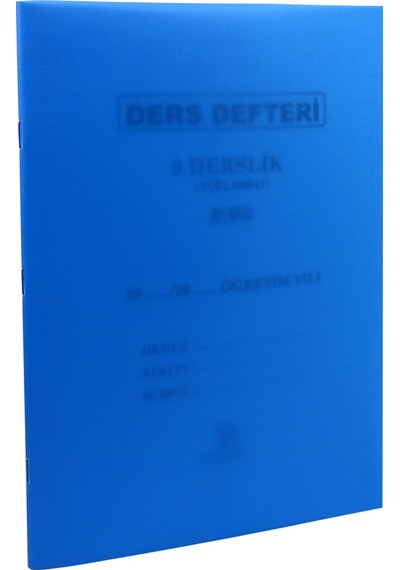 Dilman Kurs Defteri Plastik Kapak N11.2262