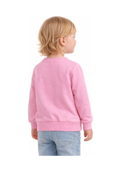 Kız Çocuk Happy Sweatshirt Bgl-st05270 Pembe