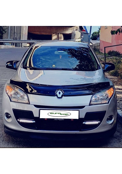 Eurocap Renault Megane 3 Ön Kaput Koruyucu Rüzgarlığı 3Mm Akrili