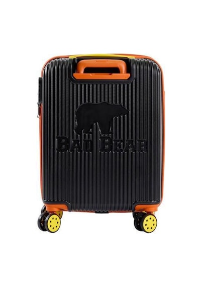 Bad Bear Logo Suitcase 23.01.80.003s Siyah Kabin Küçük Boy Valiz 40lt Siyah