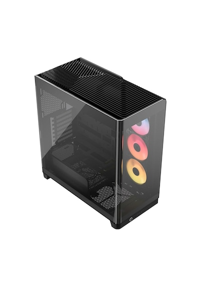 Frame 4500x Rs-r Argb Fanlı Panoramik Camlı Mid-tower Cc-9011314-ww Bilgisayar Kasası