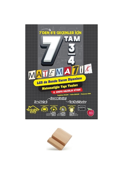 Newton 7'den 8'e Geçenler İçin Matematik + Telefon Standı