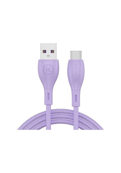 Kuulaa Liquid Silicone Usb Type C Qc3.0 Hızlı Şarj Kablosu 1metre- 5775 Siyah