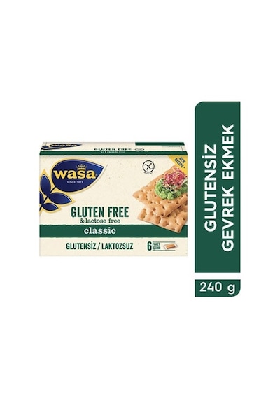 Wasa Glutensiz Gevrek 5 x 240 G