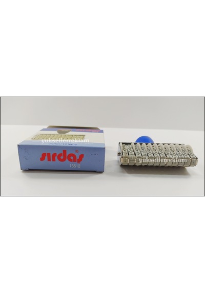 Sırdaş Numaratör 15512 5 MM 12 Hane
