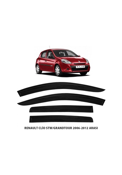 Cam Rüzgarlığı Renault Clio3 Stw Grandtour 2006-2012 4lü