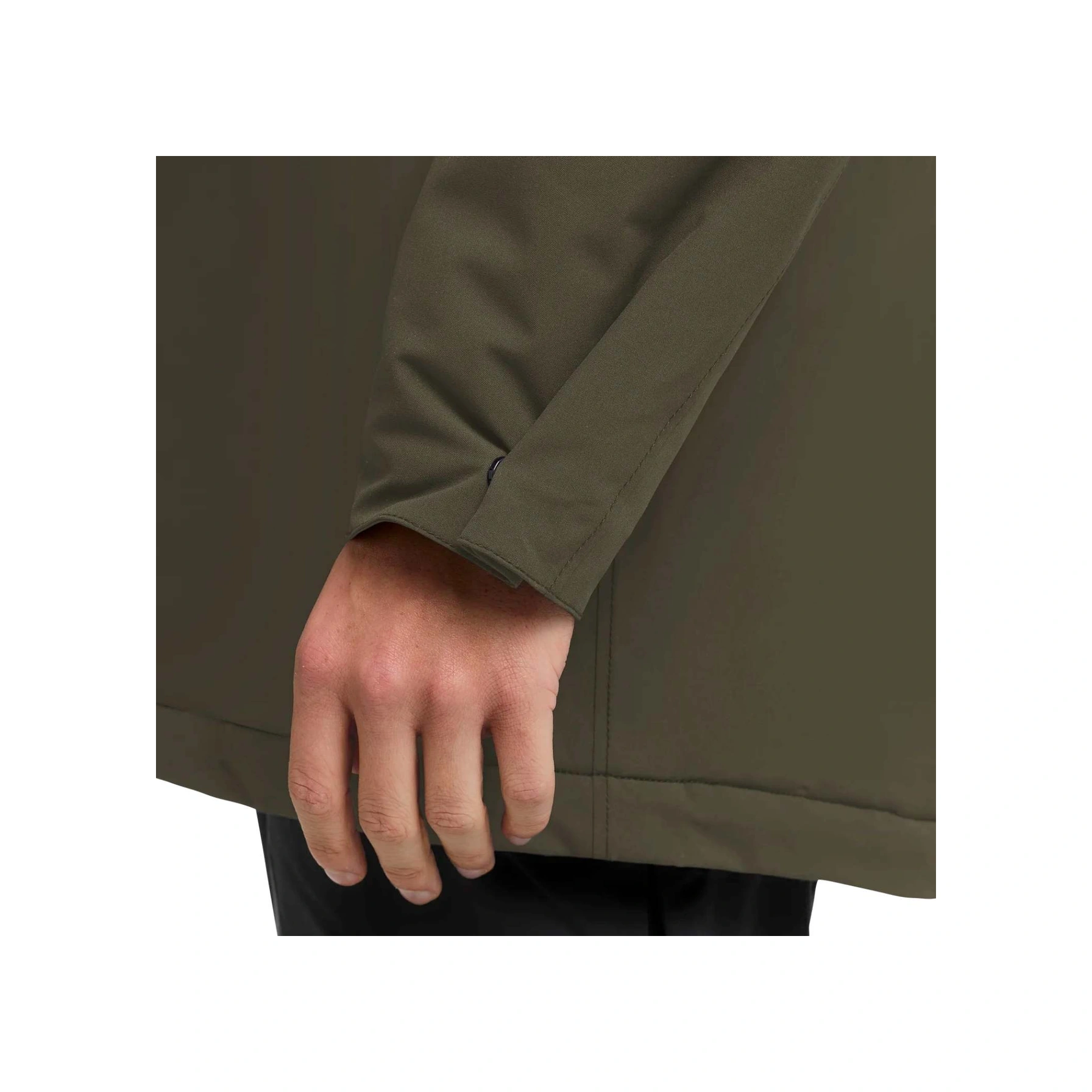 Jack Wolfskın Jack Wolfskin Cold Camp Coat Erkek Yeşil Outdoor Ceketi E0205 Haki