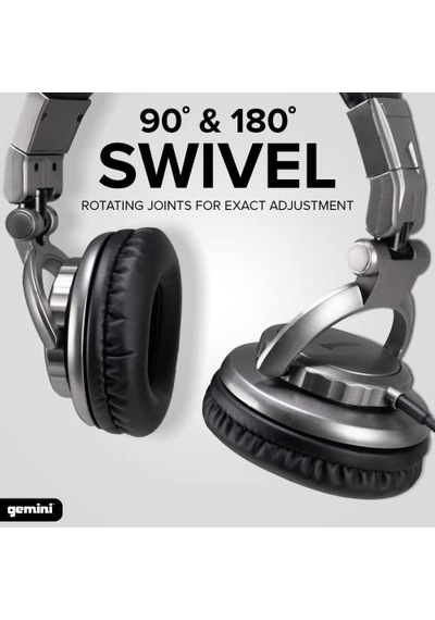 Sound Djx-500 Profesyonel Dj Kulaklık, Kulak Üzerinden, Kablolu, 90 /180 Dönen Eklemler, 57 Mm Sürücüler, Dolgulu Kulak Bardakları - Stüdyo İzleme İçin İdeal