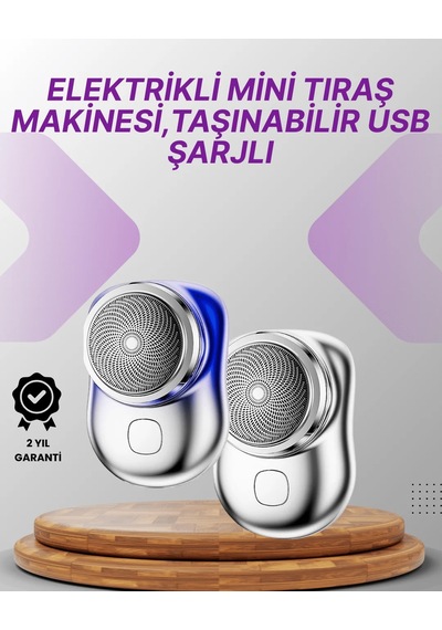 Komple Vücut İçin Taşınabilir Elektrikli Tıraş Cihazı 5 Dk Hızlı Şarj