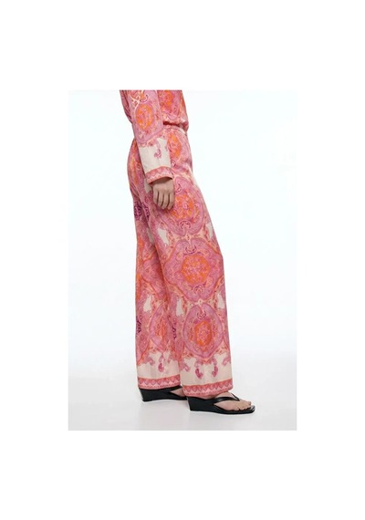 Quzu 26ypnt02252 Pembe Kadın Pantolon