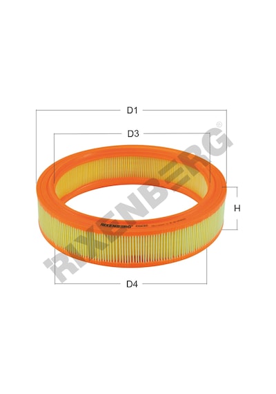 Fıat Doblo 1.2 01 Hava Filtre Rxa4300-46536222-c3078-lx853-e392l